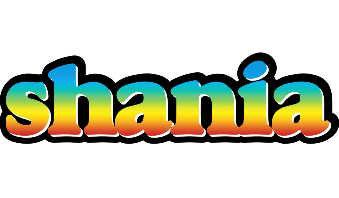 Shania color logo
