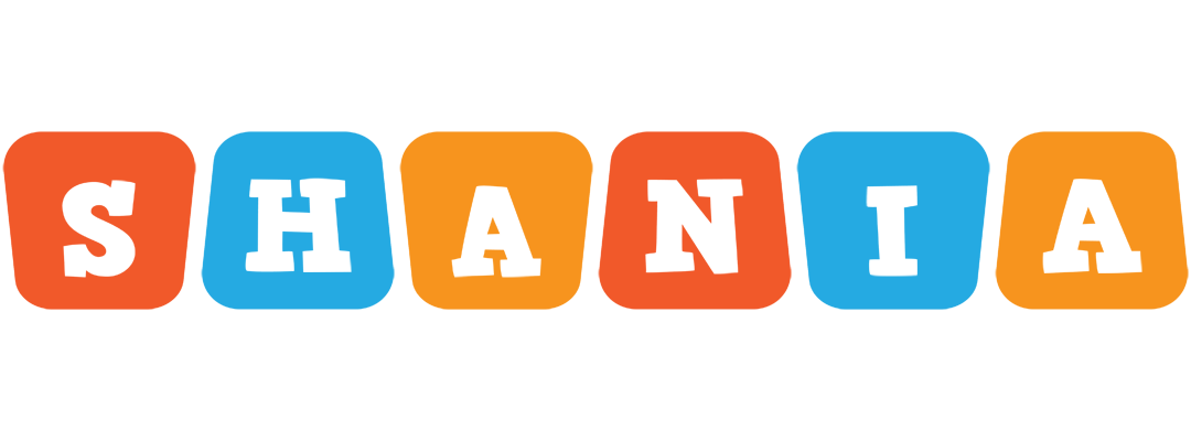Shania comics logo