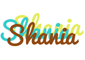 Shania cupcake logo