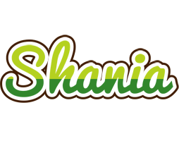 Shania golfing logo