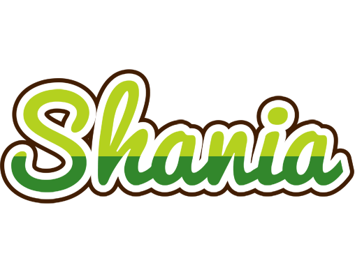 Shania golfing logo