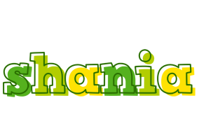 Shania juice logo