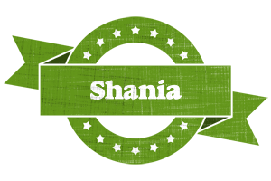 Shania natural logo