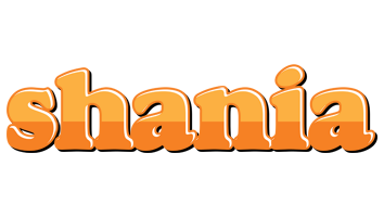 Shania orange logo