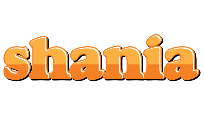 Shania orange logo