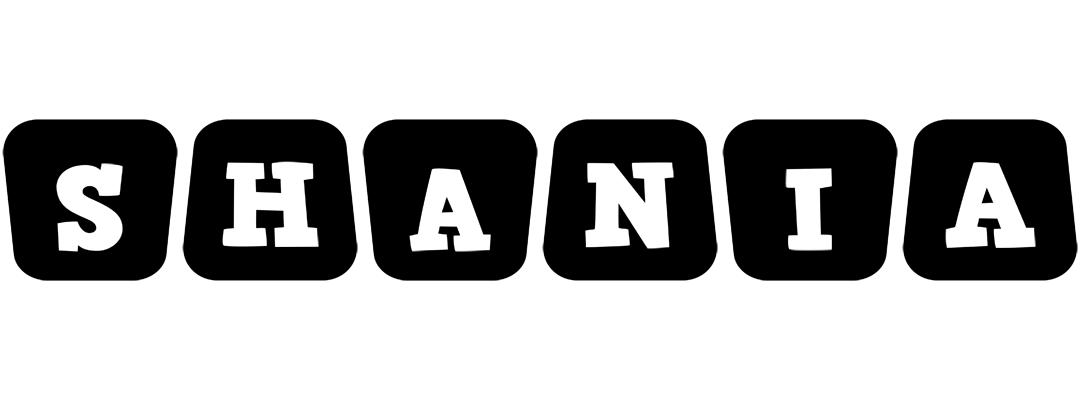 Shania racing logo