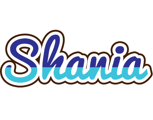 Shania raining logo