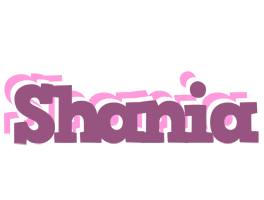 Shania relaxing logo