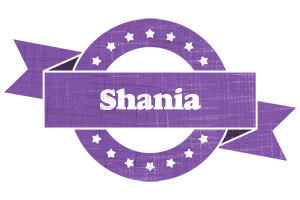 Shania royal logo