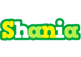 Shania soccer logo