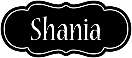 Shania welcome logo
