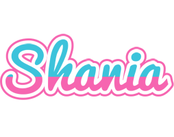 Shania woman logo
