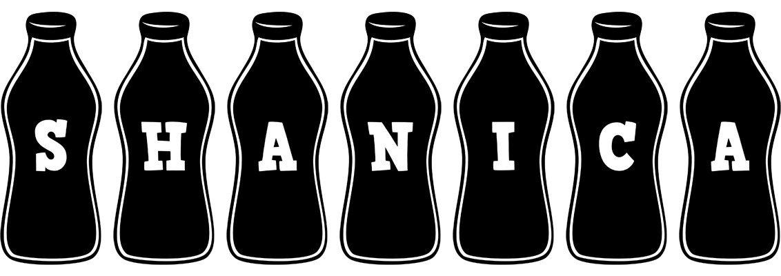 Shanica bottle logo