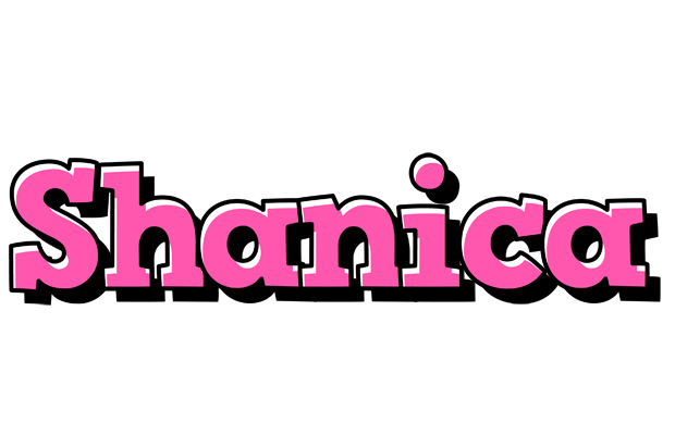 Shanica girlish logo