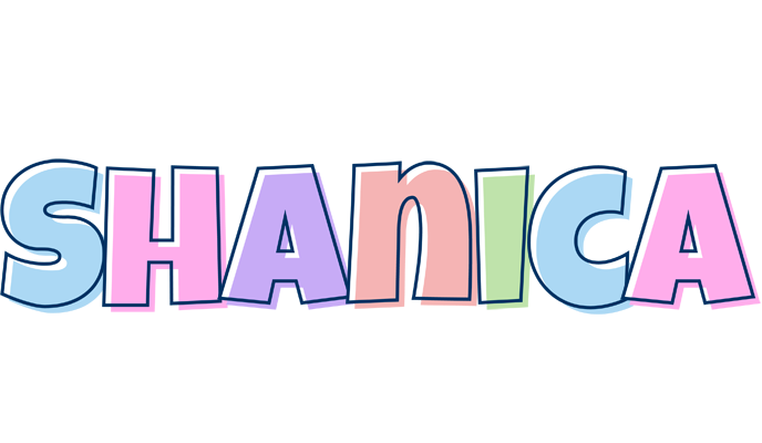 Shanica pastel logo