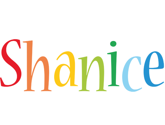 Shanice birthday logo