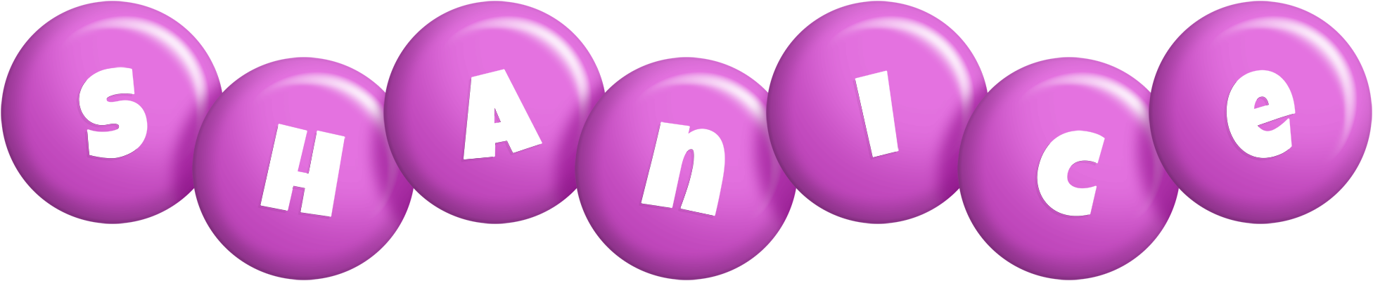 Shanice candy-purple logo