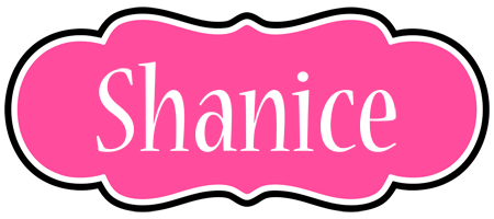 Shanice invitation logo