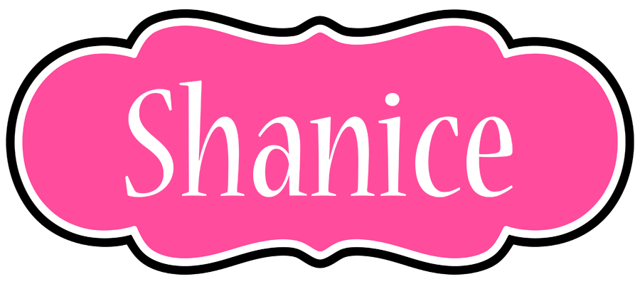 Shanice invitation logo