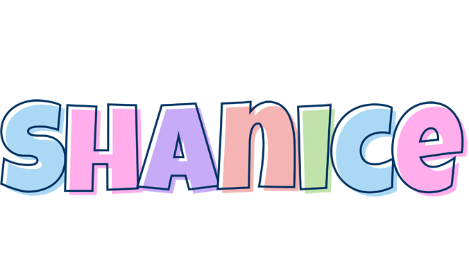 Shanice pastel logo