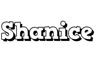 Shanice snowing logo