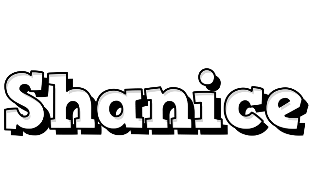 Shanice snowing logo