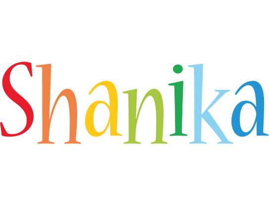 Shanika birthday logo