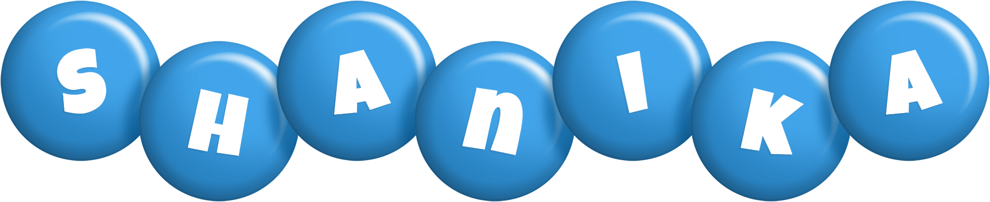 Shanika candy-blue logo