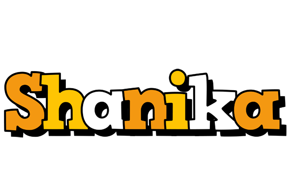 Shanika cartoon logo