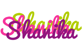 Shanika flowers logo