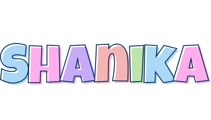 Shanika pastel logo