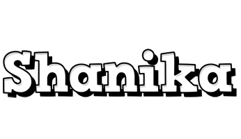 Shanika snowing logo