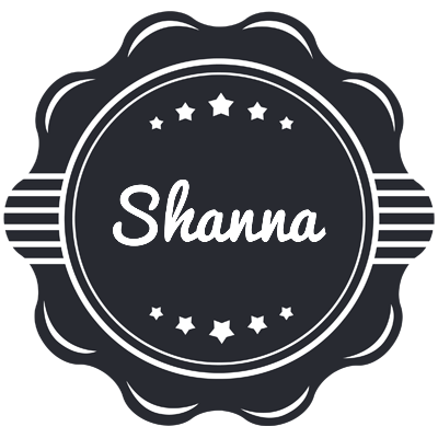 Shanna badge logo
