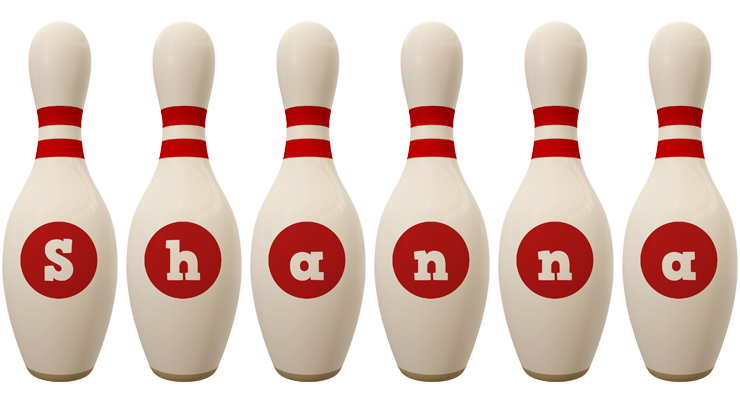 Shanna bowling-pin logo