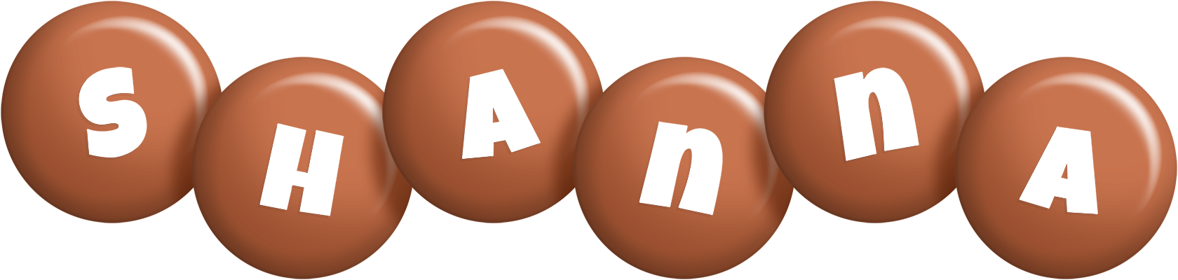 Shanna candy-brown logo
