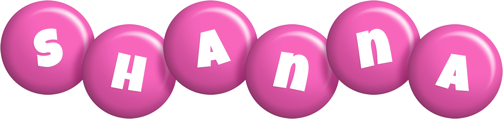 Shanna candy-pink logo