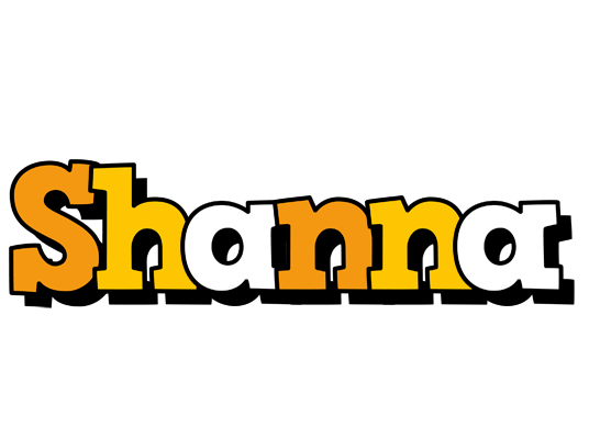 Shanna cartoon logo