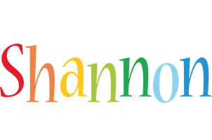 Shannon birthday logo