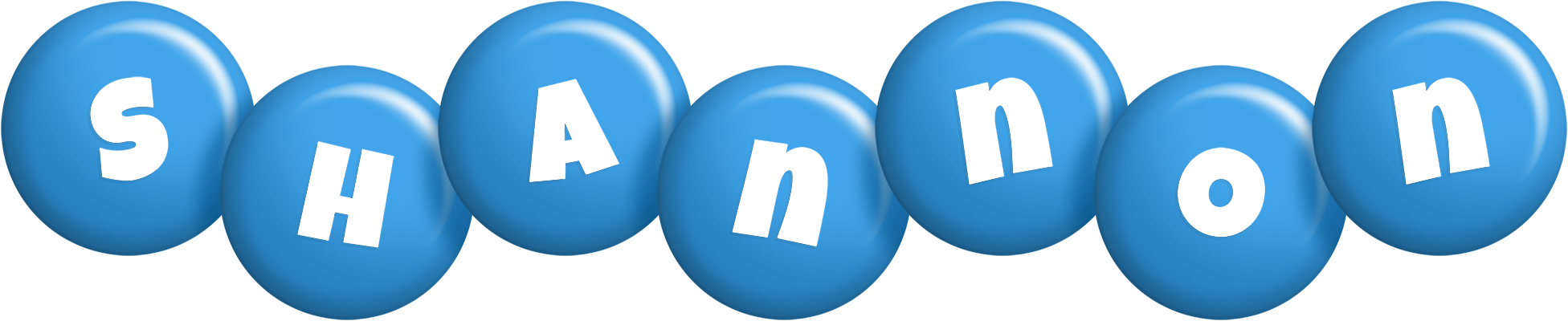 Shannon candy-blue logo