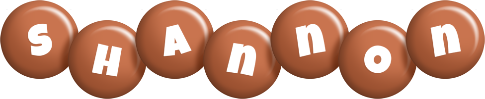 Shannon candy-brown logo