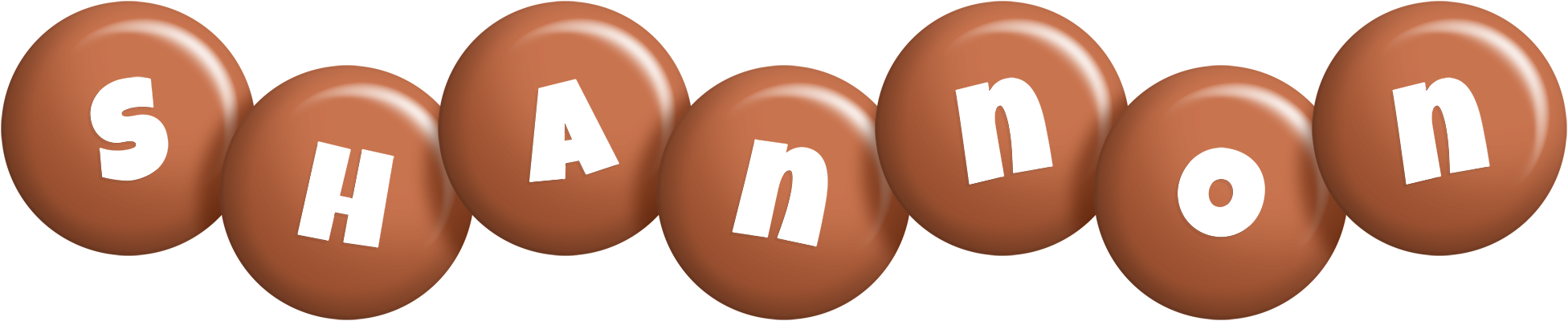 Shannon candy-brown logo