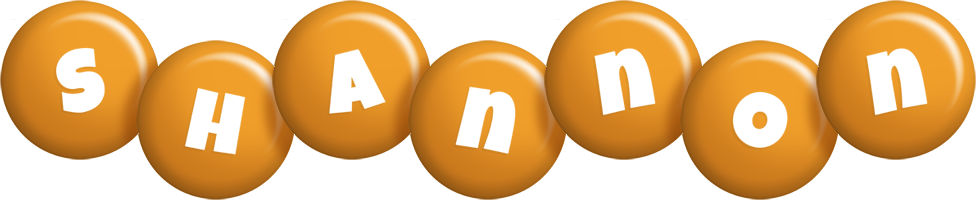 Shannon candy-orange logo