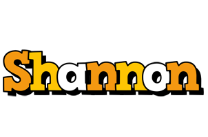 Shannon cartoon logo
