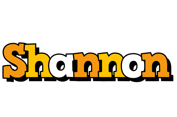 Shannon cartoon logo