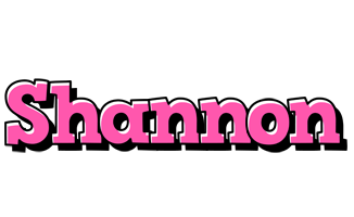 Shannon girlish logo