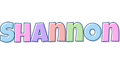 Shannon pastel logo
