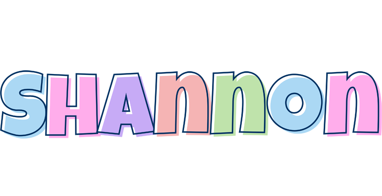 Shannon pastel logo