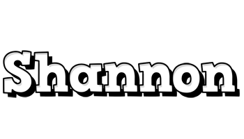 Shannon snowing logo