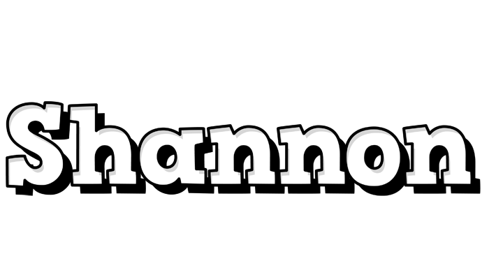 Shannon snowing logo