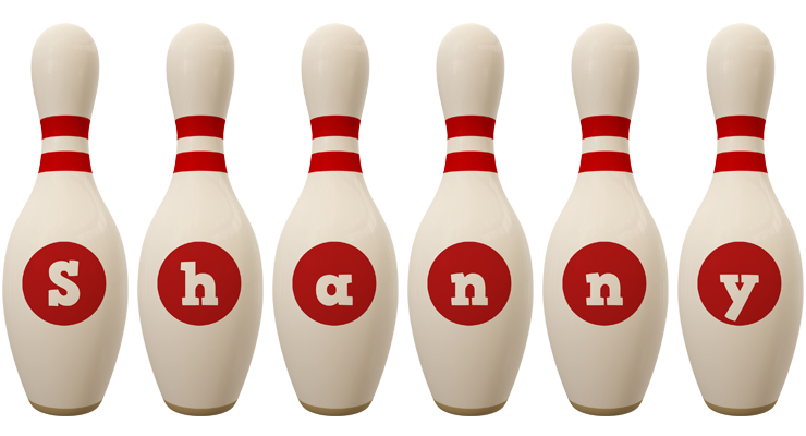Shanny bowling-pin logo